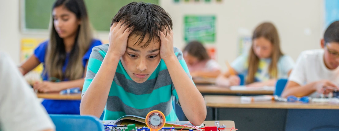 Stress kun je op deze manieren herkennen bij kinderen